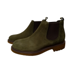 Scarpa uomo EXTON mod. stivaletto Beatles in camoscio lavorata a mano