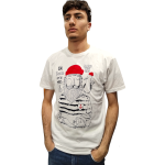 T-shirt uomo BL.11 BLOCK-ELEVEN girocollo con stampa e ricamo