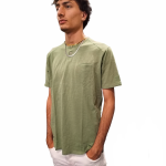 T-shirt uomo BERNA modello serafino 100% cotone 