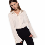 Camicia donna IMPERIAL con maniche a pieghe