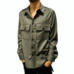 Camicia uomo IMPERIAL modello overshirt con tasche pattina e bottone