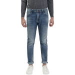 Jeans uomo GIANNI LUPO modello Kevin skinny fit con abrasioni light wash