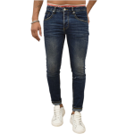 Jeans uomo IMPERIAL slim denim scuro con abrasioni