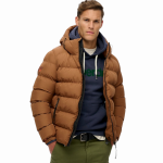 Giubbotto uomo SUPERDRY sports Puffer con cappuccio interno in pile