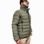 Giubbotto uomo SUPERDRY Emb Fuji Padded senza cappuccio