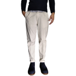 Pantalone uomo BERNA Italia in caldo cotone modello cropped con tascone posteriore